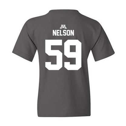 Minnesota - NCAA Football : Tony Nelson - Classic Shersey Youth T-Shirt-1