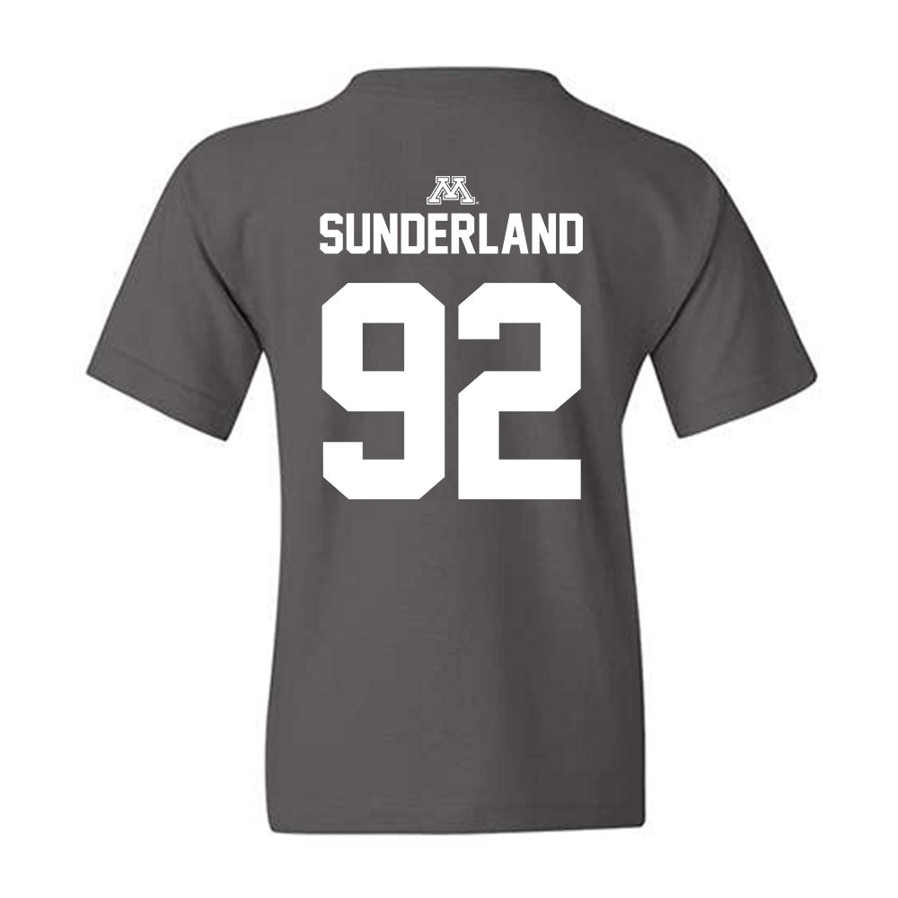 Minnesota - NCAA Football : Beckham Sunderland - Classic Shersey Youth T-Shirt-1