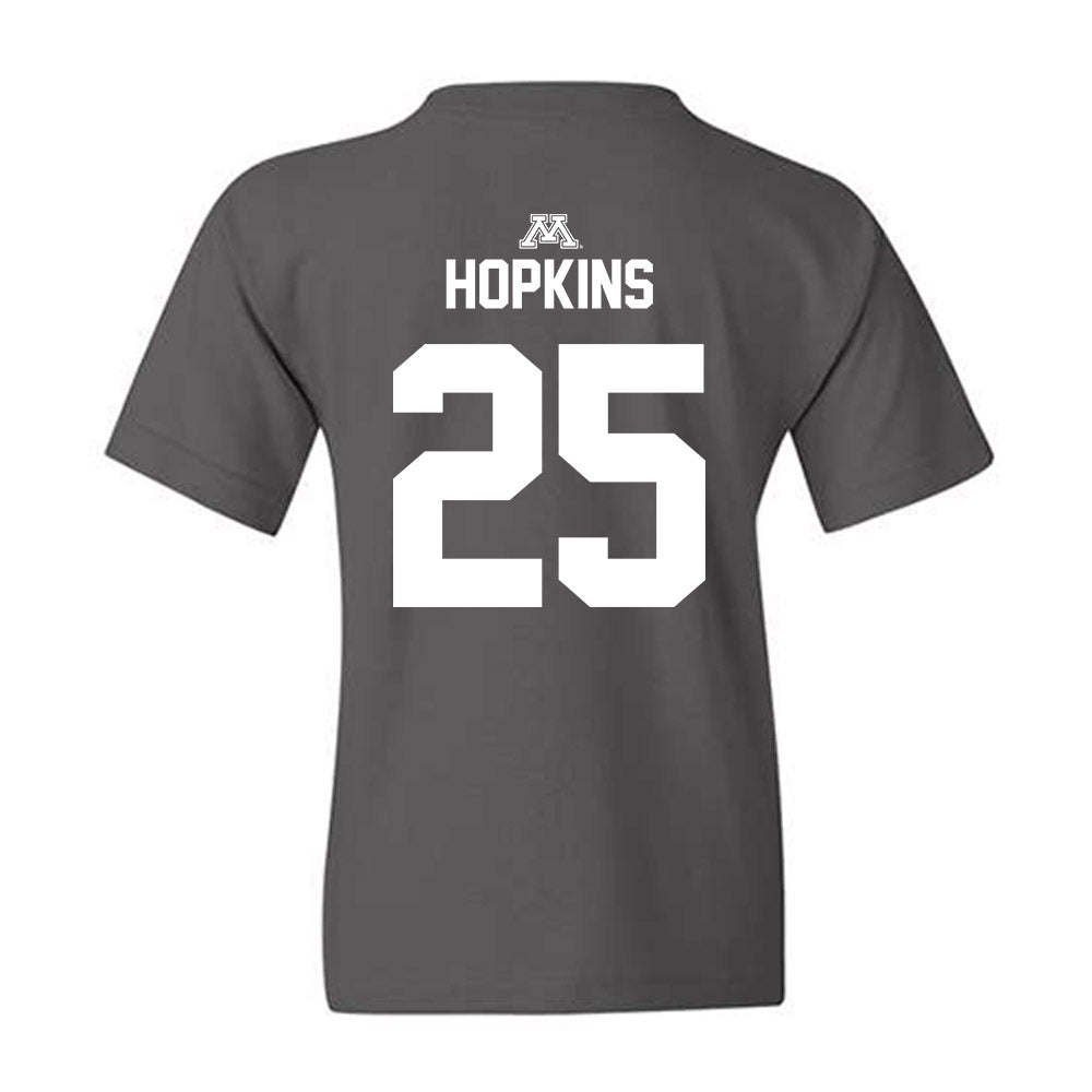 Minnesota - NCAA Football : Justin Hopkins - Classic Shersey Youth T-Shirt-1