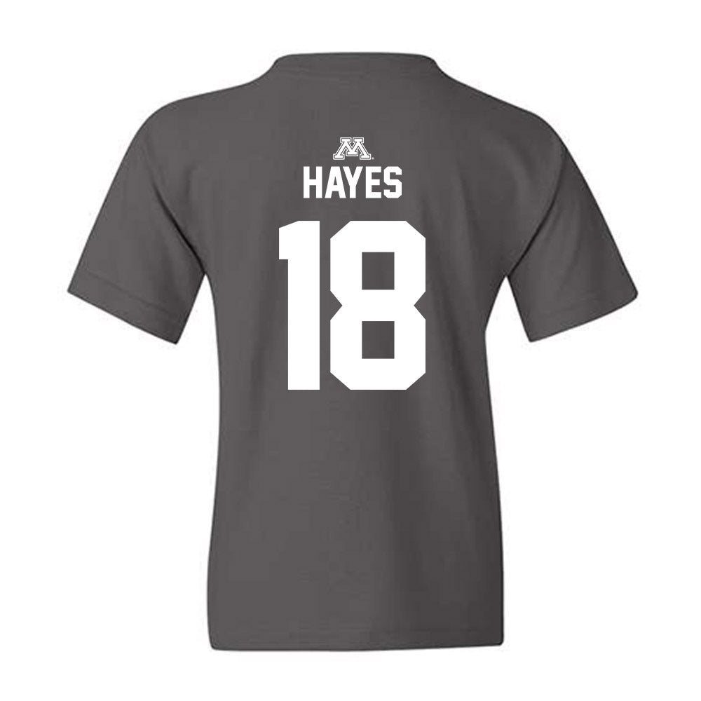 Minnesota - NCAA Football : Donielle Hayes - Classic Shersey Youth T-Shirt-1