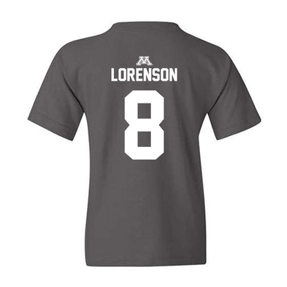 Minnesota - NCAA Men's Basketball : Max Lorenson - Classic Shersey Youth T-Shirt-1