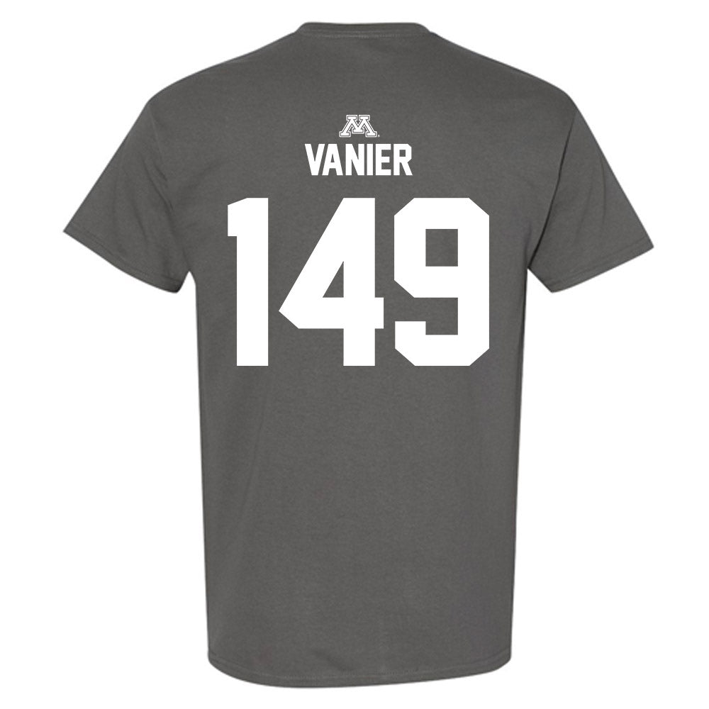 Minnesota - NCAA Wrestling : Charles Vanier - Classic Shersey T-Shirt-1