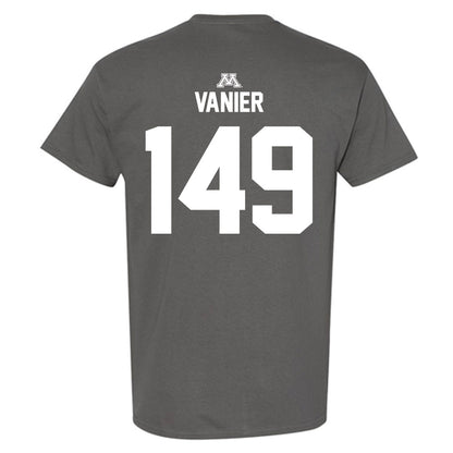 Minnesota - NCAA Wrestling : Charles Vanier - Classic Shersey T-Shirt-1