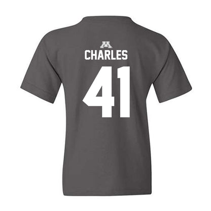 Minnesota - NCAA Football : Anthony Charles - Classic Shersey Youth T-Shirt-1