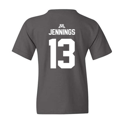 Minnesota - NCAA Football : Noah Jennings - Classic Shersey Youth T-Shirt-1