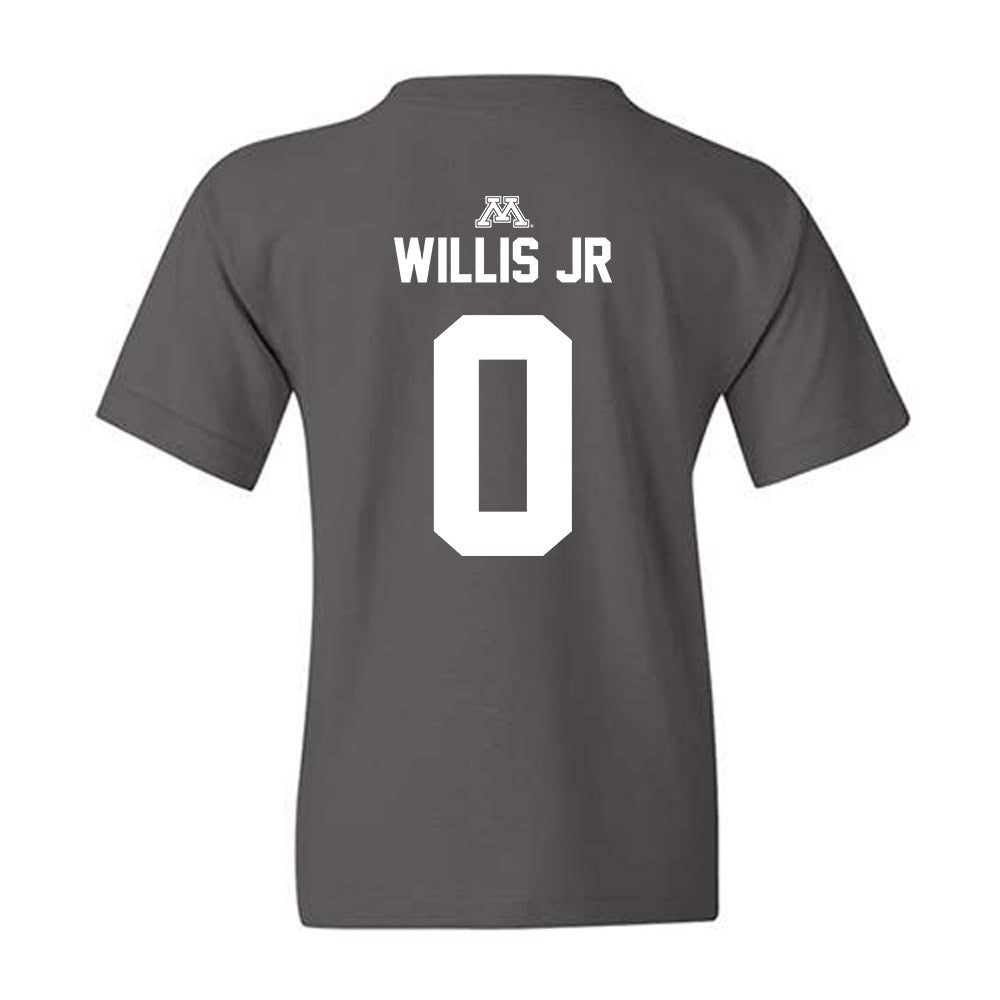 Minnesota - NCAA Men's Basketball : Chansey Willis Jr - Classic Shersey Youth T-Shirt-1