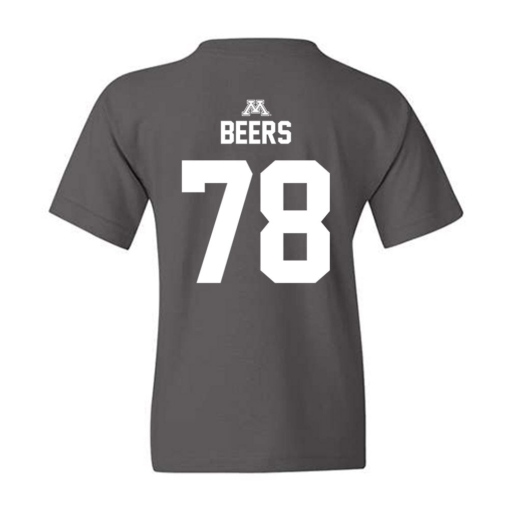 Minnesota - NCAA Football : Ashton Beers - Classic Shersey Youth T-Shirt-1