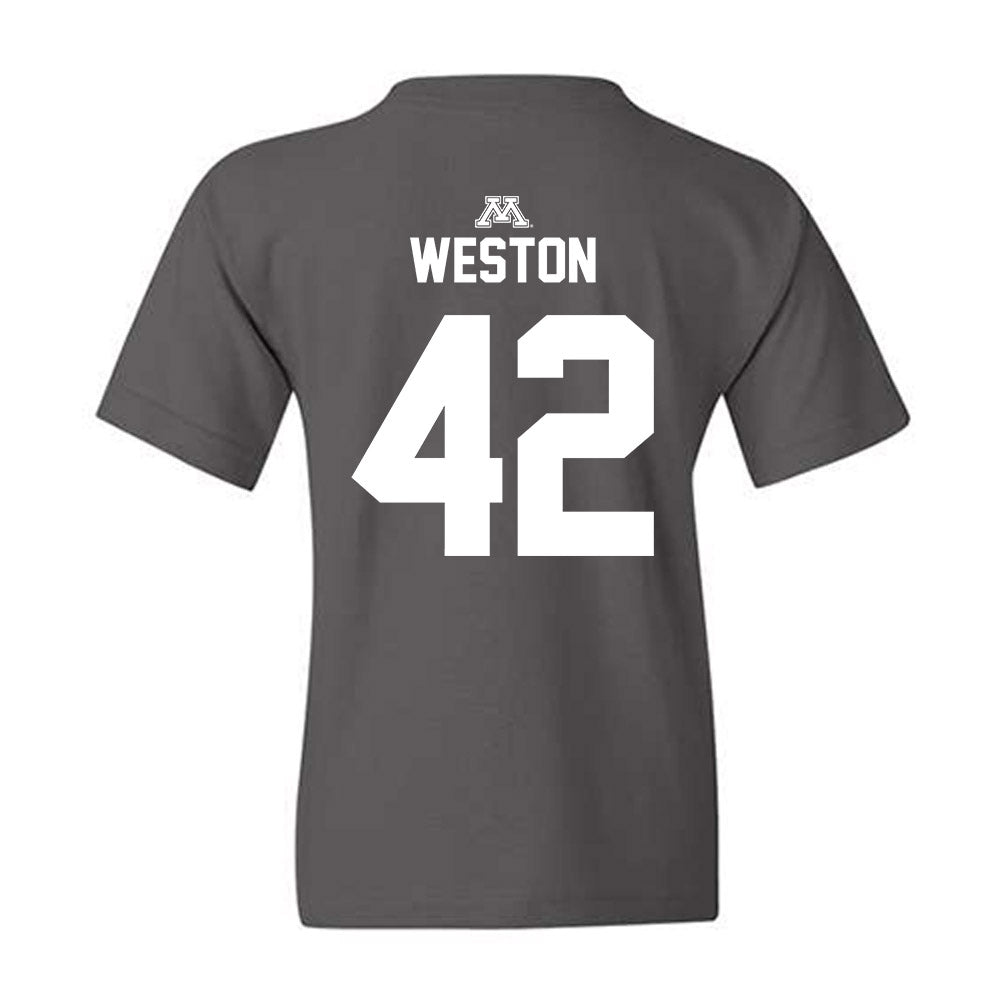 Minnesota - NCAA Football : Tom Weston - Classic Shersey Youth T-Shirt-1
