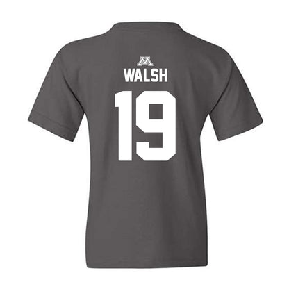 Minnesota - NCAA Football : Pierce Walsh - Classic Shersey Youth T-Shirt-1