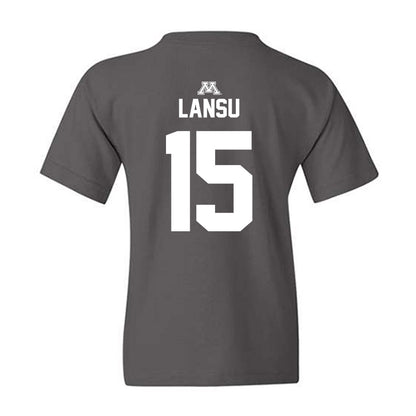 Minnesota - NCAA Football : Owen Lansu - Classic Shersey Youth T-Shirt-1