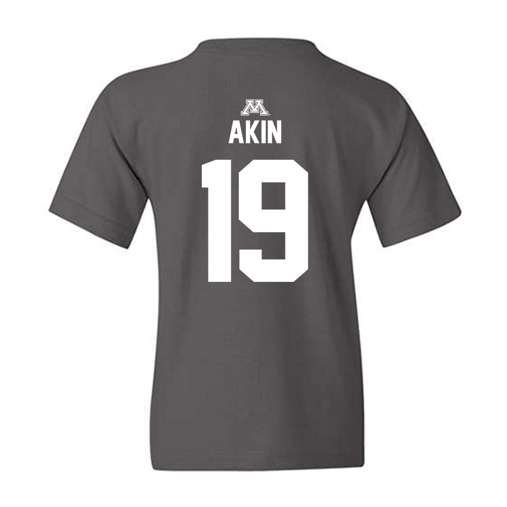 Minnesota - NCAA Baseball : Jackson Akin - Classic Shersey Youth T-Shirt-1