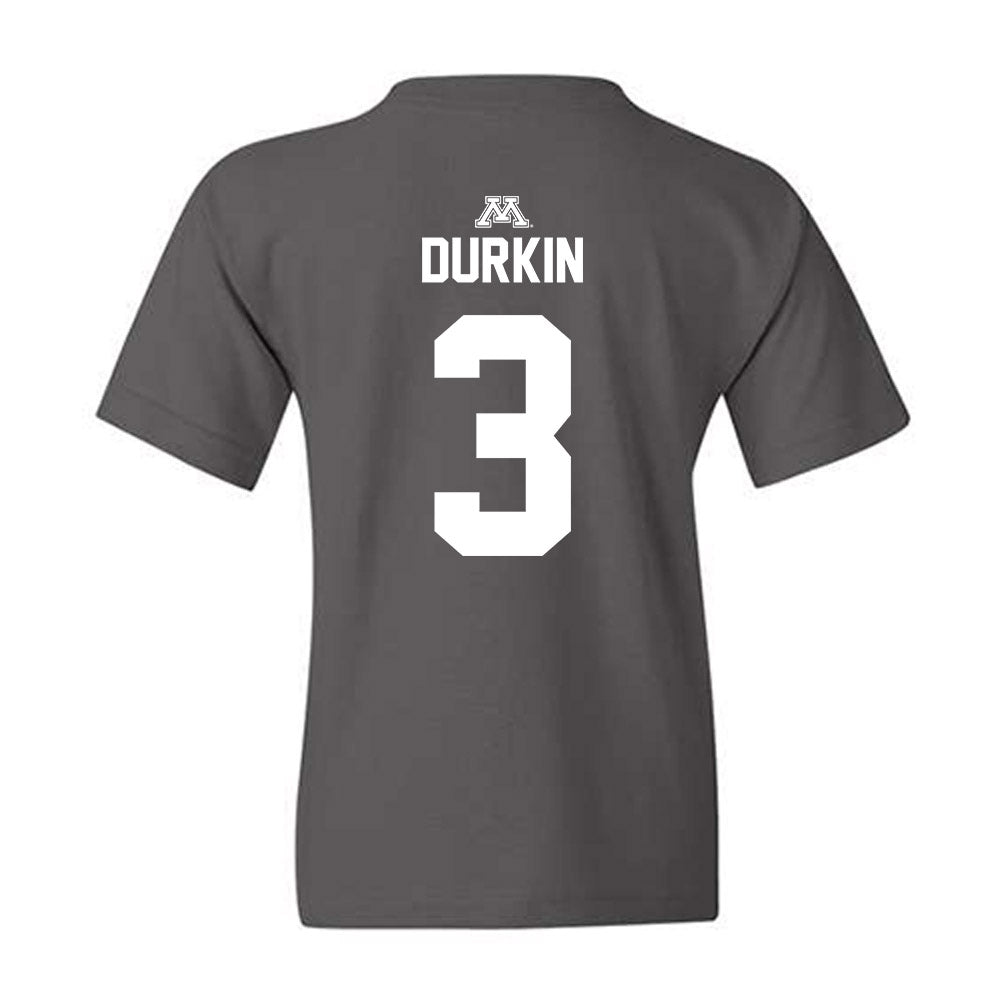Minnesota - NCAA Men's Basketball : Bobby Durkin - Classic Shersey Youth T-Shirt-1