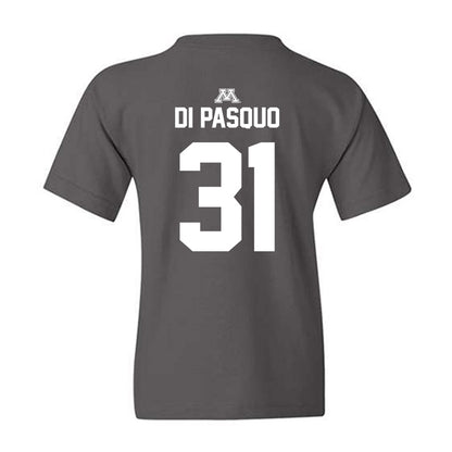 Minnesota - NCAA Men's Ice Hockey : Luca Di Pasquo - Classic Shersey Youth T-Shirt-1