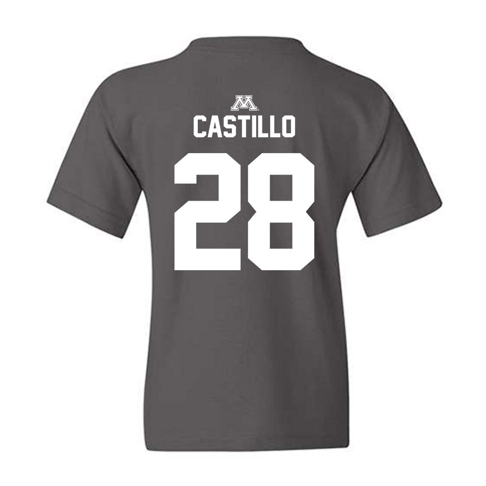 Minnesota - NCAA Football : Niko Castillo - Classic Shersey Youth T-Shirt-1