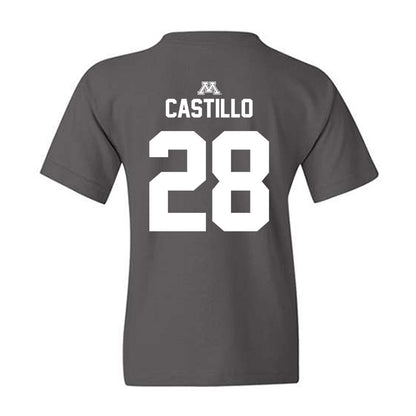 Minnesota - NCAA Football : Niko Castillo - Classic Shersey Youth T-Shirt-1