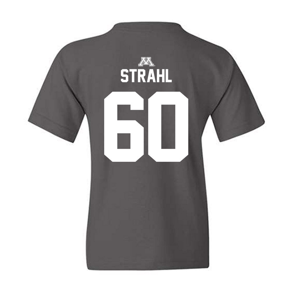 Minnesota - NCAA Men's Ice Hockey : Melvin Strahl - Classic Shersey Youth T-Shirt-1