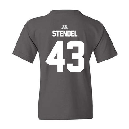 Minnesota - NCAA Football : Ethan Stendel - Classic Shersey Youth T-Shirt-1