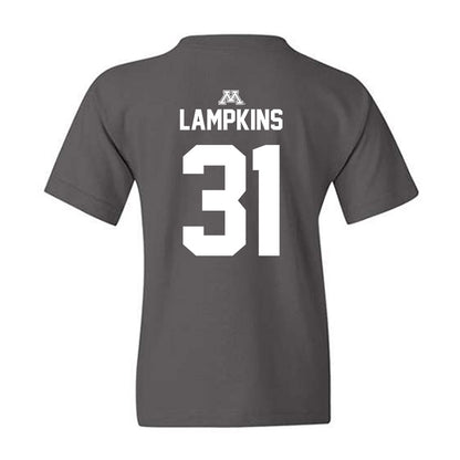 Minnesota - NCAA Football : Jordan Lampkins - Classic Shersey Youth T-Shirt-1