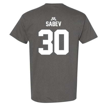 Minnesota - NCAA Men's Ice Hockey : Alexander Sabev - Classic Shersey T-Shirt-1