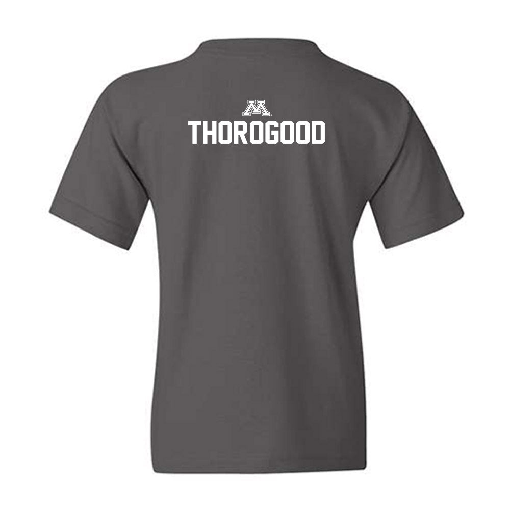Minnesota - NCAA Men's Track & Field : Trei Thorogood - Classic Shersey Youth T-Shirt-1