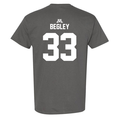 Minnesota - NCAA Men's Ice Hockey : Axel Begley - Classic Shersey T-Shirt-1