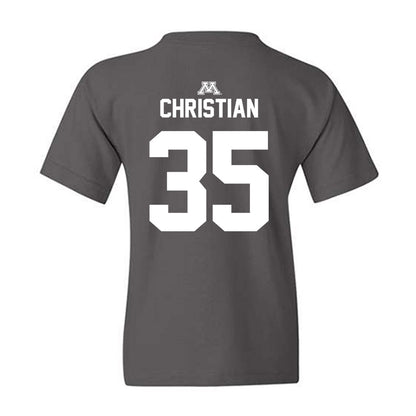 Minnesota - NCAA Women's Basketball : Makena Christian - Classic Shersey Youth T-Shirt-1
