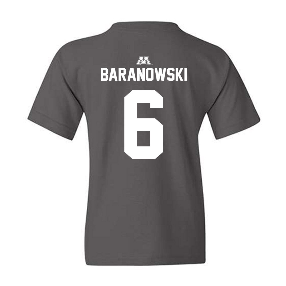 Minnesota - NCAA Football : Maverick Baranowski - Classic Shersey Youth T-Shirt-1