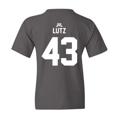 Minnesota - NCAA Football : Jakob Lutz - Classic Shersey Youth T-Shirt-1