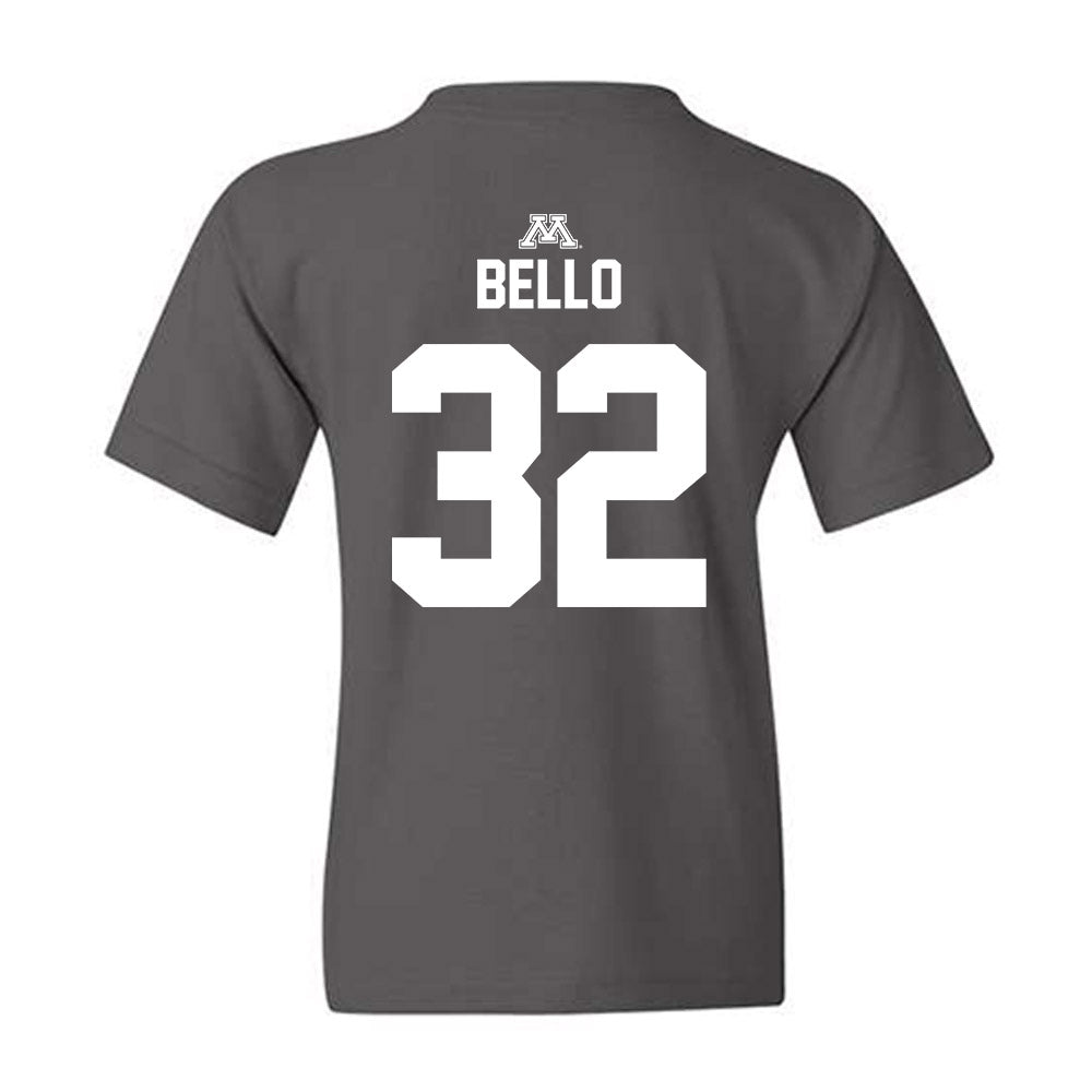 Minnesota - NCAA Baseball : Jack Bello - Classic Shersey Youth T-Shirt-1