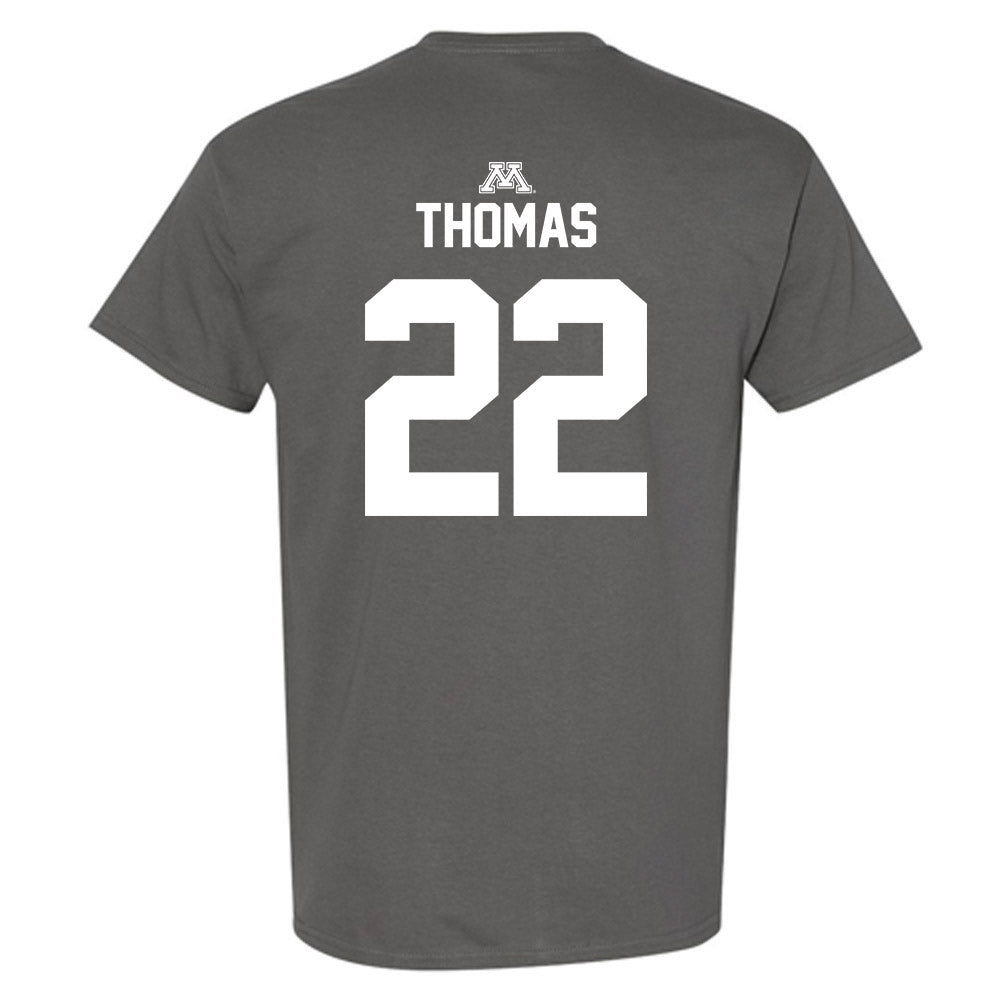 Minnesota - NCAA Football : Jaron Thomas - Classic Shersey T-Shirt-1