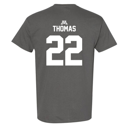 Minnesota - NCAA Football : Jaron Thomas - Classic Shersey T-Shirt-1