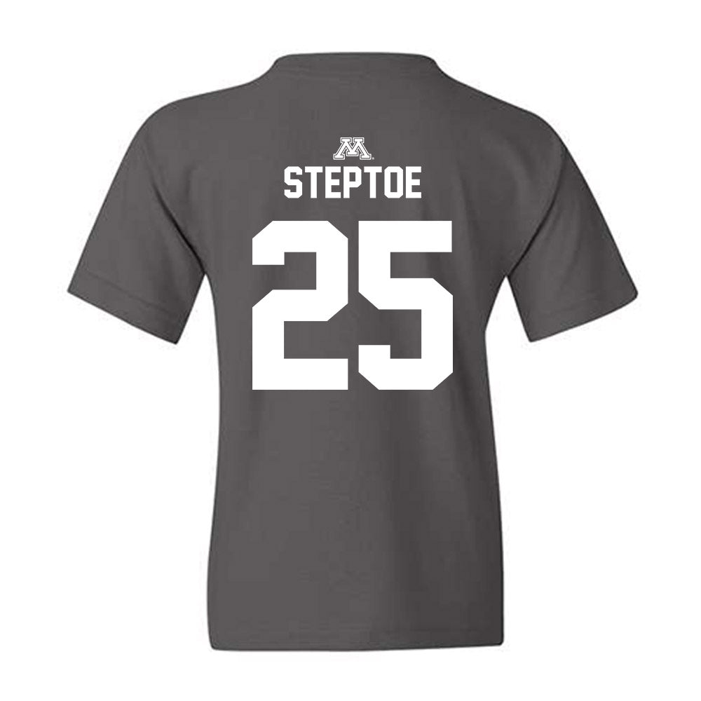 Minnesota - NCAA Football : Zion Steptoe - Classic Shersey Youth T-Shirt-1