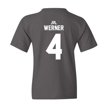 Minnesota - NCAA Softball : Maggie Werner - Classic Shersey Youth T-Shirt-1