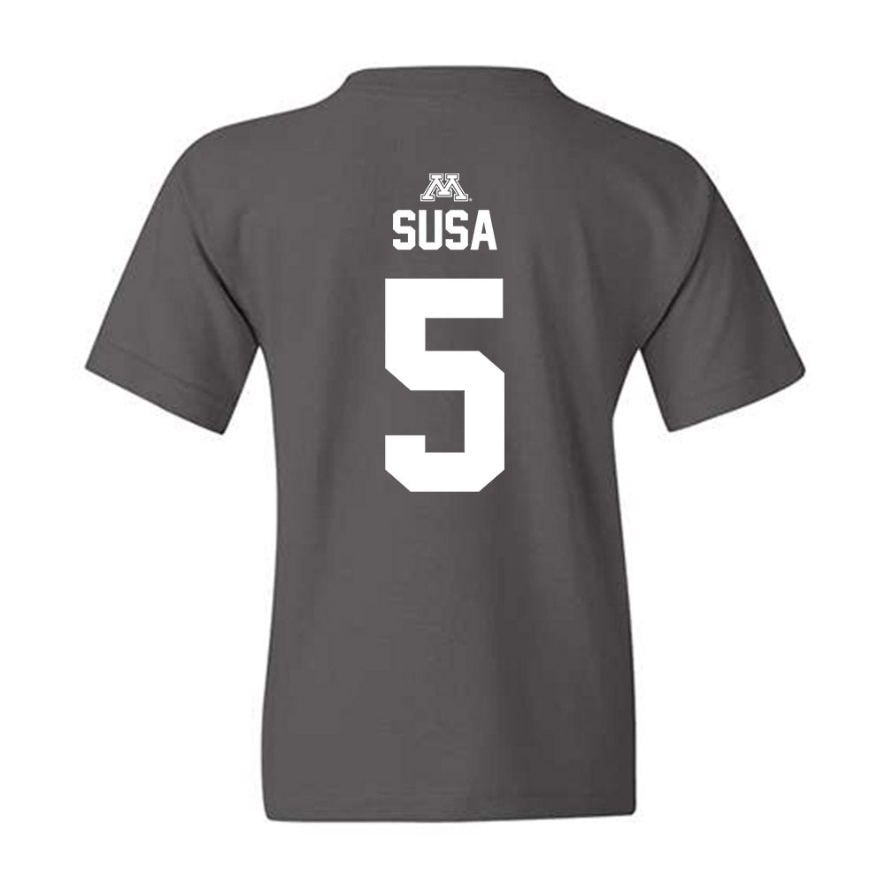 Minnesota - NCAA Softball : Natalie Susa - Classic Shersey Youth T-Shirt-1