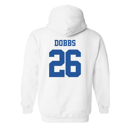 MTSU - NCAA Baseball : Mason Dobbs - Replica Shersey Hooded Sweatshirt-1