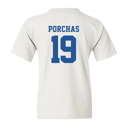 MTSU - NCAA Baseball : Matthew Porchas - Replica Shersey Youth T-Shirt-1