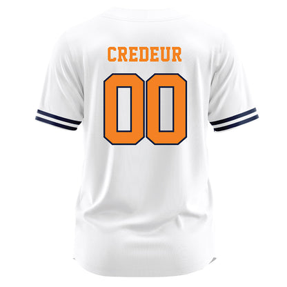 UTEP - NCAA Softball : Jordan Credeur - White Jersey-1