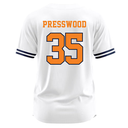UTEP - NCAA Softball : Ryann Presswood - White Jersey-1