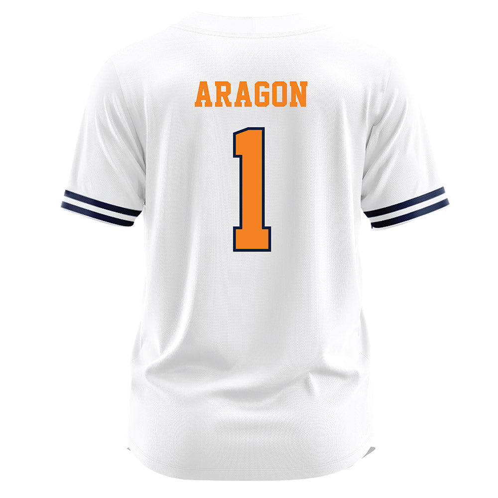 UTEP - NCAA Softball : Johnna Aragon - White Jersey-1