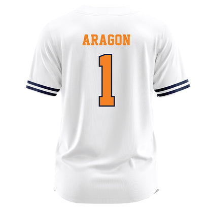 UTEP - NCAA Softball : Johnna Aragon - White Jersey-1