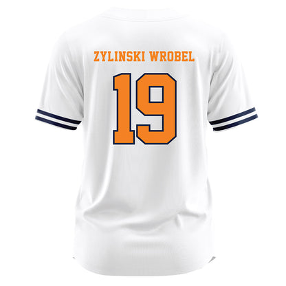 UTEP - NCAA Softball : Mallory Zylinski wrobel - White Jersey-1