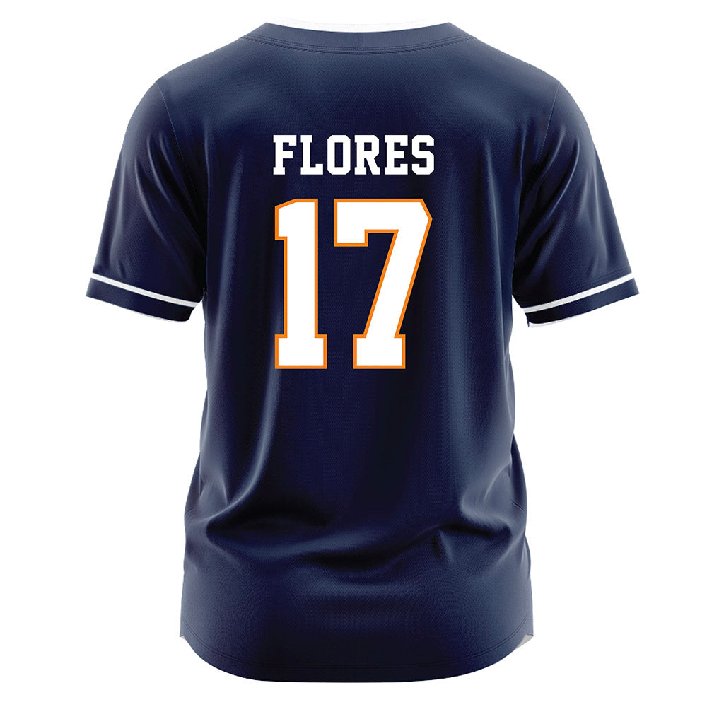 UTEP - NCAA Softball : Arianna Flores - Blue Jersey-1