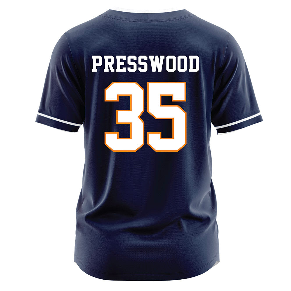 UTEP - NCAA Softball : Ryann Presswood - Blue Jersey-1