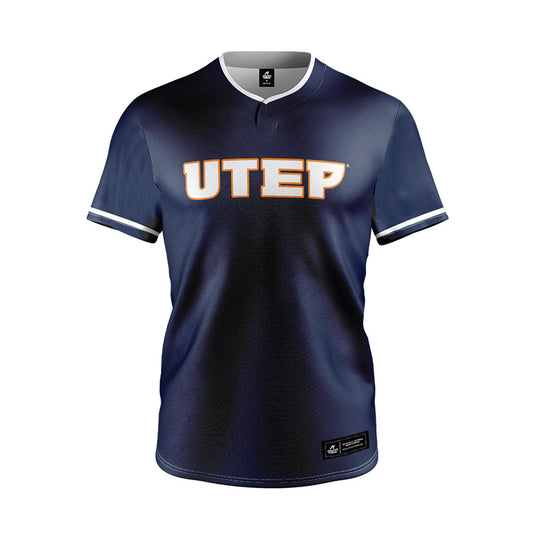 UTEP - NCAA Softball : Hannah Jones - Blue Jersey-0