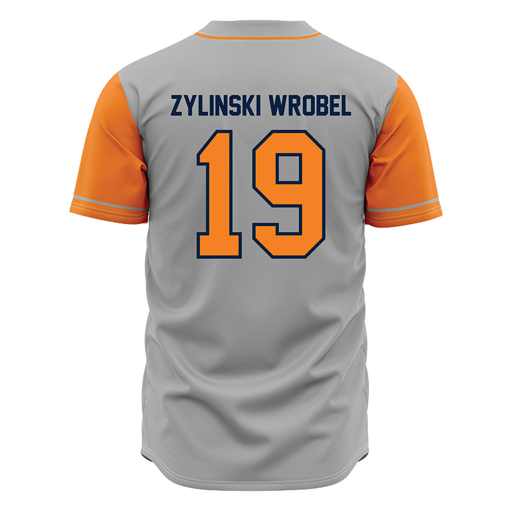 UTEP - NCAA Softball : Mallory Zylinski wrobel - Grey Jersey-1