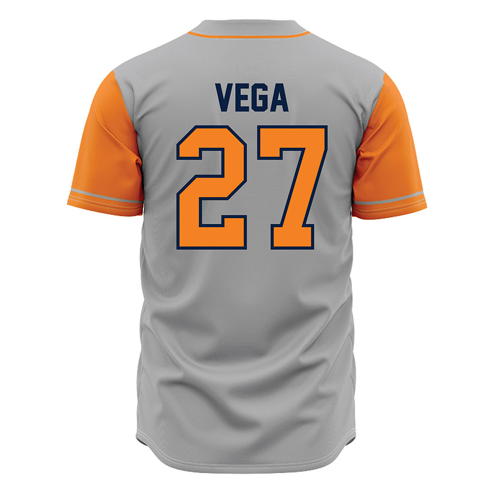 UTEP - NCAA Softball : Tatyana Vega - Grey Jersey-1