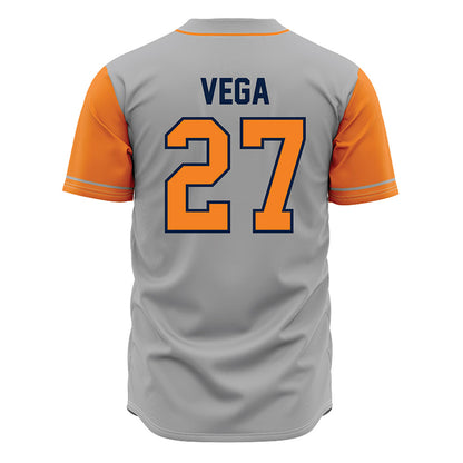 UTEP - NCAA Softball : Tatyana Vega - Grey Jersey-1