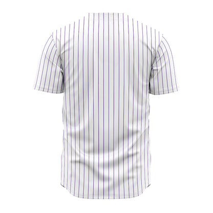 North Alabama - NCAA Baseball : White Pinstripe Jersey