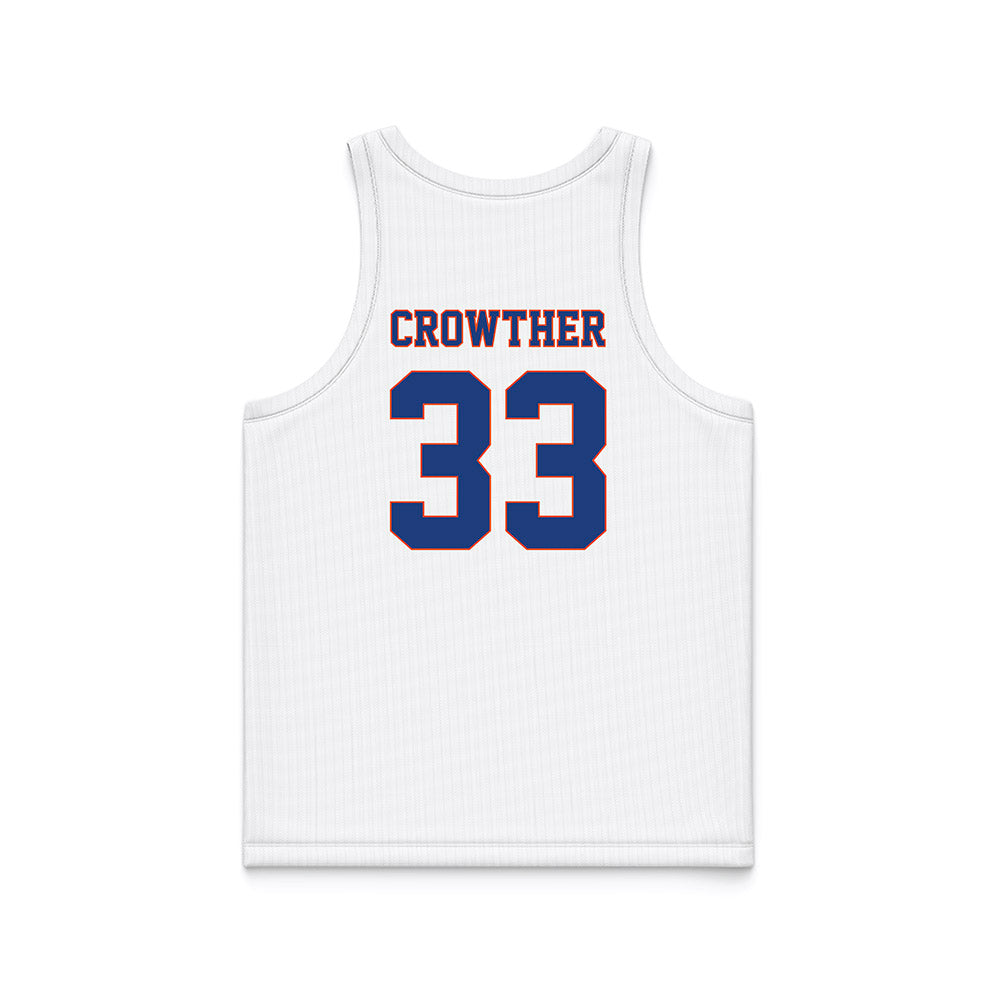 Florida - NCAA Women's Lacrosse : Paige Crowther - White Basketball Jersey-1