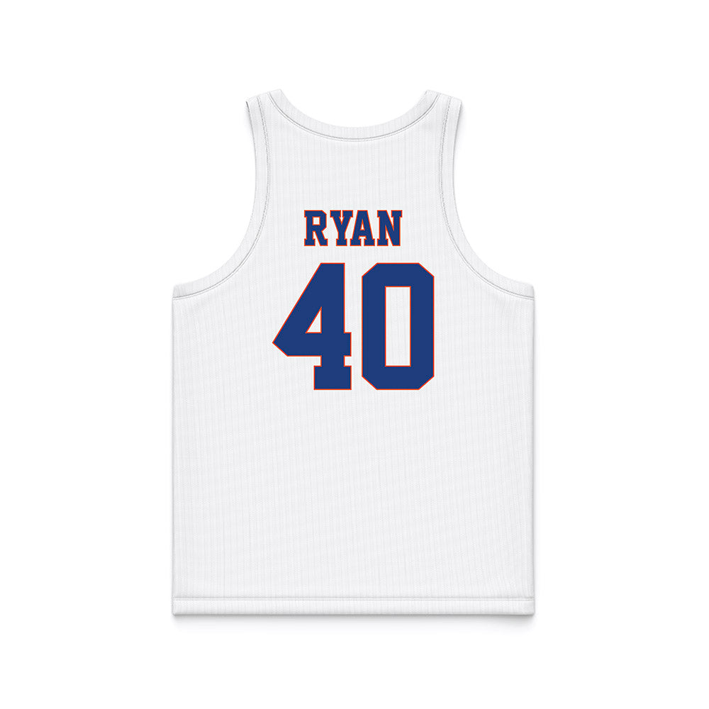 Florida - NCAA Women's Lacrosse : Colleen Ryan - White Basketball Jersey-1
